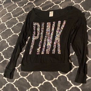PINK GLITTERY LONG SLEEVE